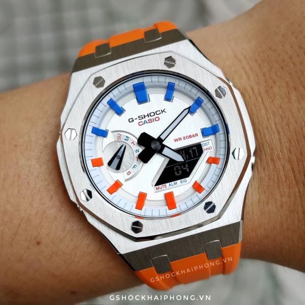 G-SHOCK GA-2100AP - Orange White Haze