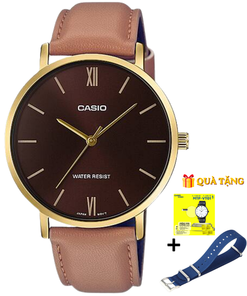 CASIO MTP-VT01GL-5B - QUÀ TẶNG TRỊ GIÁ 600K