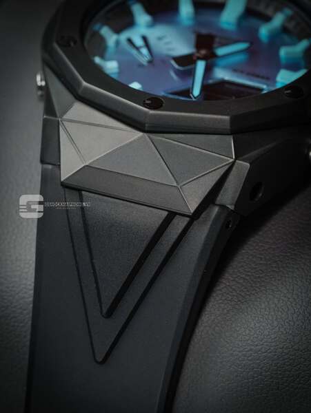 G-SHOCK GA-2100AP - BLACK FUSHION x MID NIGHT BLUE