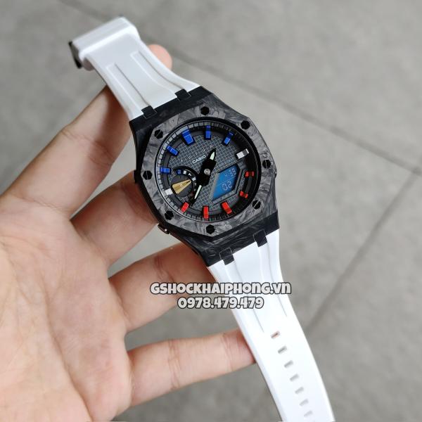 G-SHOCK GA-2100AP - CARBON FIBER X FUTUR PEPSI
