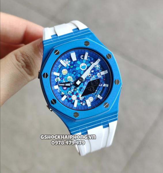 G-SHOCK GA-2100AP - CARBON FIBER X BLUE KAIKAIKIKI