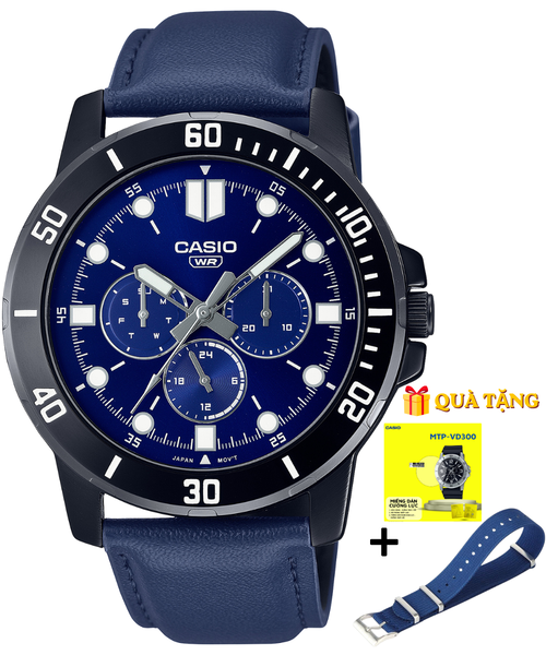 CASIO MTP-VD300BL-2E - QUÀ TẶNG TRỊ GIÁ 600K