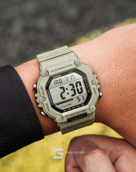 Đồng Hồ Nam Chính hãng Casio AE-1600H-5A - Pin 10 năm