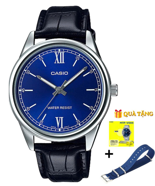 CASIO MTP-V005L-2B  - QUÀ TẶNG TRỊ GIÁ 600k