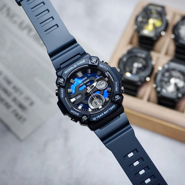 CASIO AEQ-120W-2A - QUÀ TẶNG TRỊ GIÁ 300K