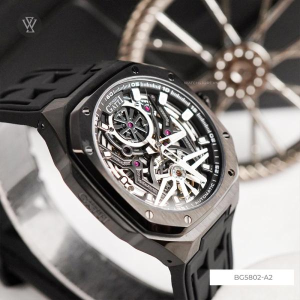  Đồng Hồ Nam Bonest Gatti BG5802-A2 Automatic - Saphire