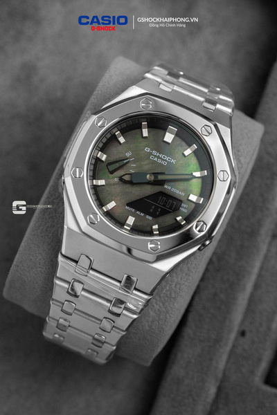 G-SHOCK GA-2100AP - THE BLACK GREEN MOP X LAYERS