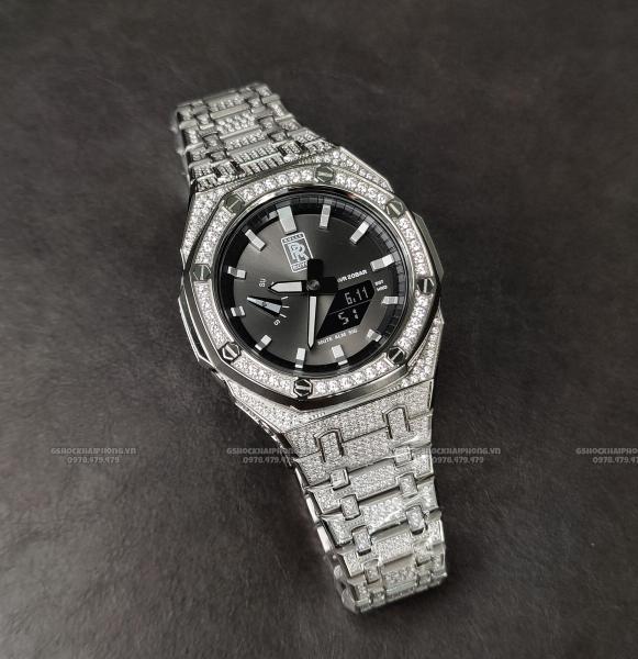 G-SHOCK GA-2100AP - FULL CZ SETTING X ROLL ROYCES