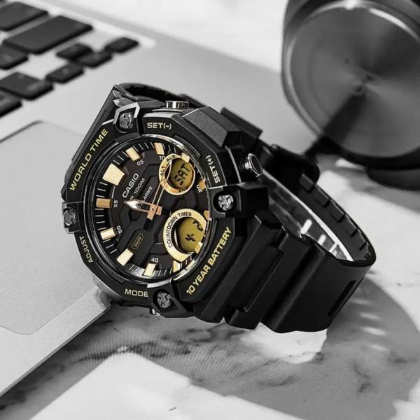 Đồng hồ Nam Chính hãng CASIO AEQ-120W-9A - Pin 10 năm