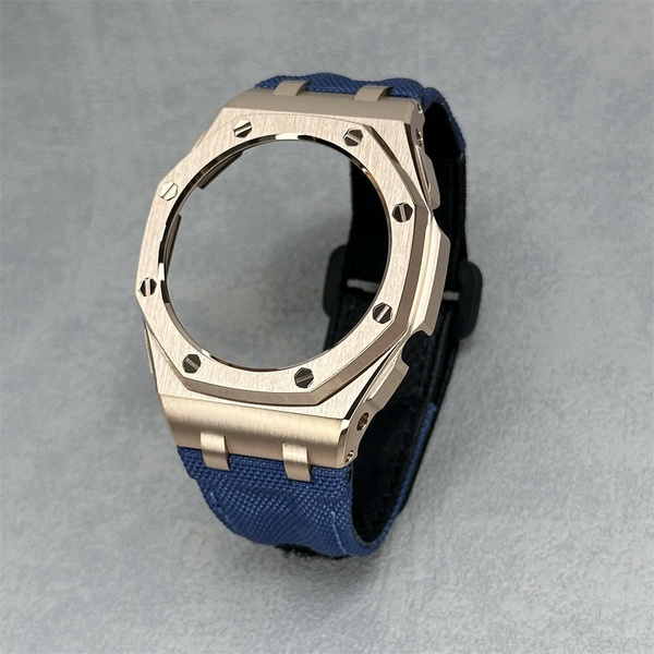 Bộ vỏ thép ROSE GOLD - Dây Velcro ( Thế hệ 5 cao cấp ) ( Kích vào sản phẩm chọn màu dây )