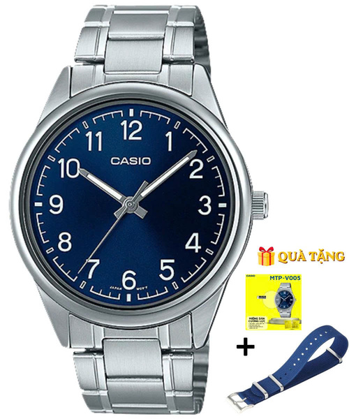 CASIO MTP-V005D-2B4 - QUÀ TẶNG TRỊ GIÁ 600k