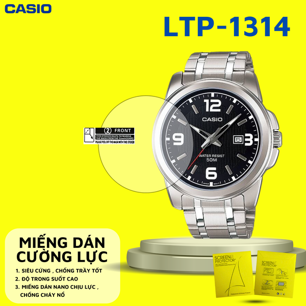 COMBO 2 Miếng dán màn hình Nano cao cấp chống trầy xước Casio LTP-1314