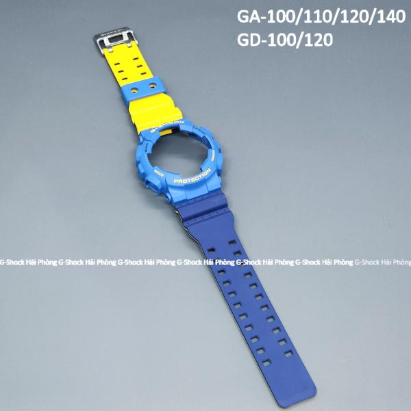 Bộ vỏ màu Laney xanh dương vàng cao cấp