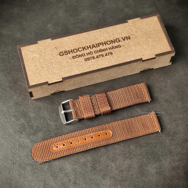 Dây vải nilon unisex - size 18mm/ 20mm/ 22mm/ 24mm