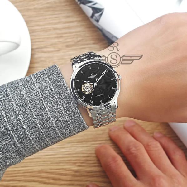 Đồng Hồ Nam Chính Hãng SRWATCH Automatic Open Heart SG8875.1101