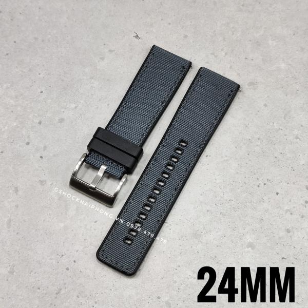 Dây vải nilon chống nước GA-2000 / GA-2200 ( 24mm ) ( Màu xanh  cổ vịt ) Dây vải nilon chống nước GA-2000 / GA-2200 ( 24mm ) ( Màu xanh  cổ vịt )