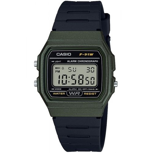 Đồng hồ Nam Chính hãng CASIO F-91WM-3A - Pin 10 năm