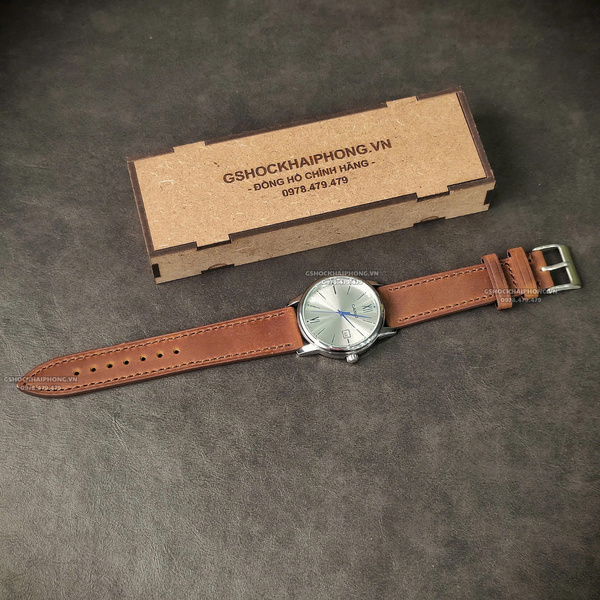 Dây Crazy Horse - Màu Nâu - Size 18mm/ 20mm/ 22mm