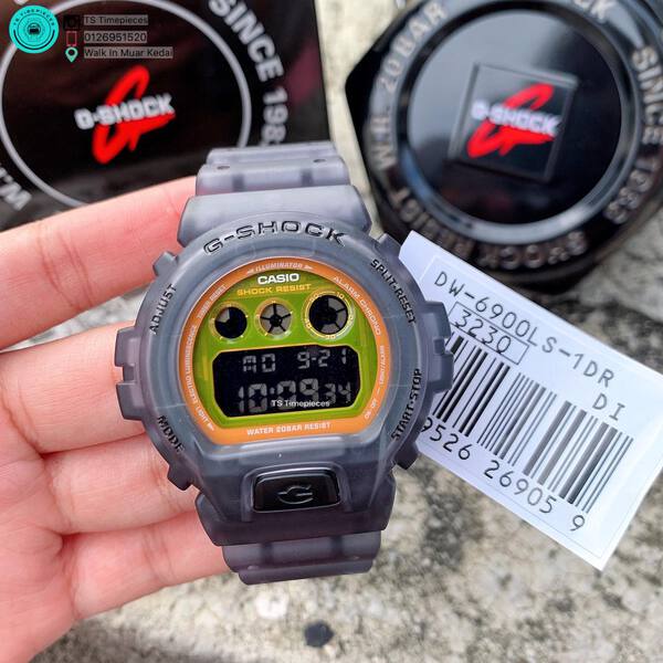  CASIO G-SHOCK DW-6900LS-1