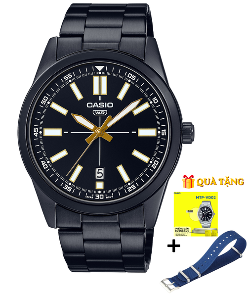 CASIO MTP-VD02B-1E  - QUÀ TẶNG TRỊ GIÁ 600K