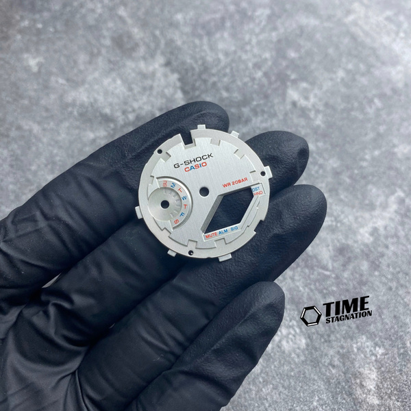 Mặt Dial Thép Phay Bạc 01