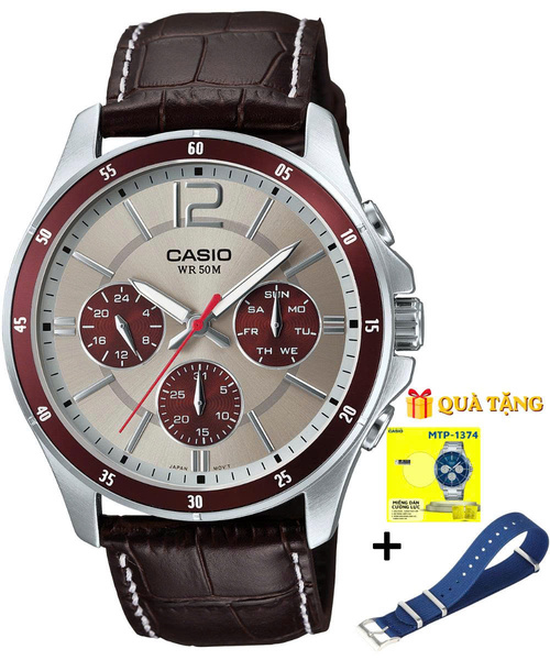 CASIO MTP-1374L-7A1 - QUÀ TẶNG TRỊ GIÁ 600K