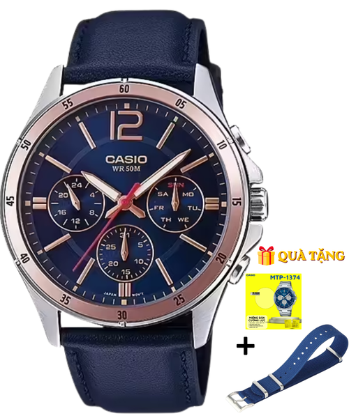 CASIO MTP-1374L-2A - QUÀ TẶNG TRỊ GIÁ 600K