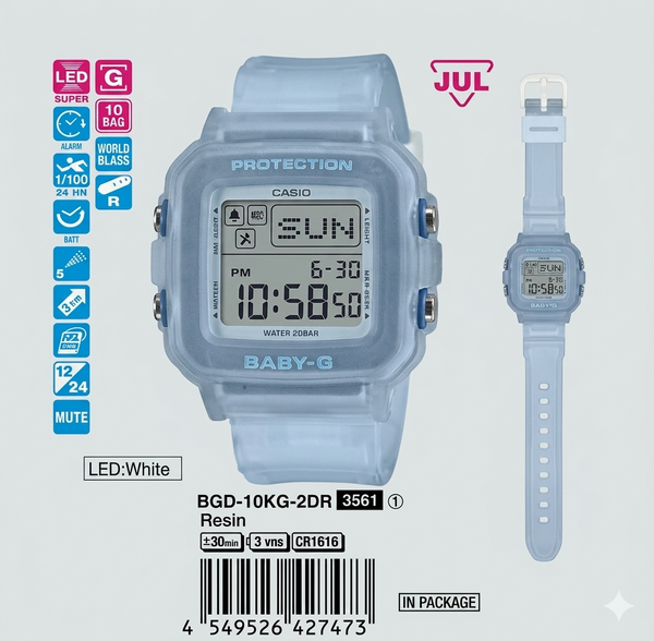 CASIO BABY-G BGD-10KG-2D