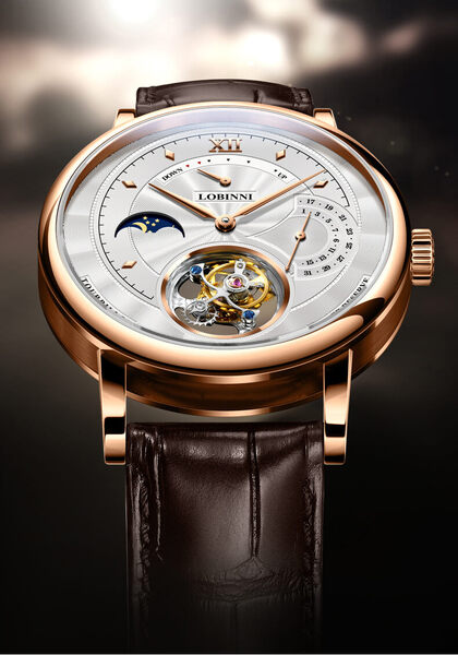 Đồng hồ nam chính hãng LOBINNI Tourbillon L8883-1