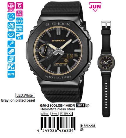 CASIO G-SHOCK GM-2100LXB-1A9