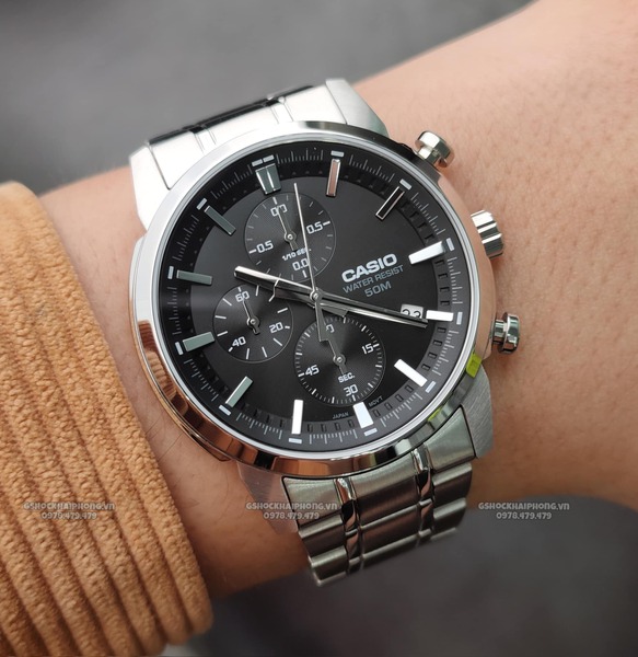 CASIO MTP-E510D-1A1 - QUÀ TẶNG TRỊ GIÁ 600K