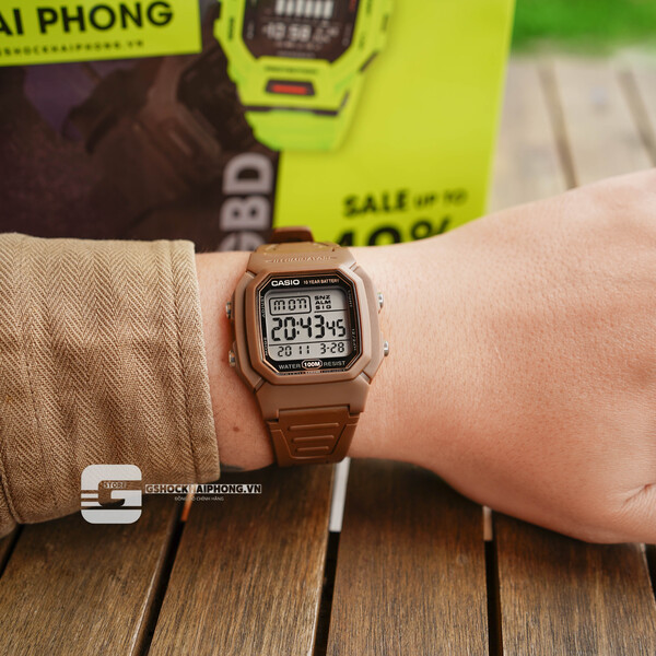 CASIO W-800H-5A - QUÀ TẶNG TRỊ GIÁ 200K