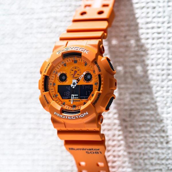 G-SHOCK GA-100RS-4A
