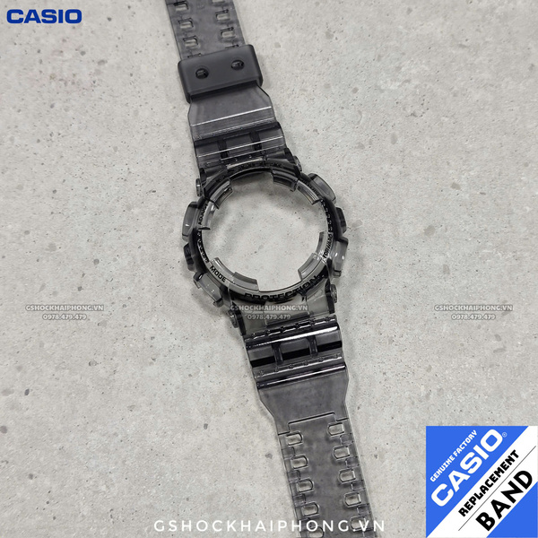 Bộ vỏ GA-100/110/120/140 - Jelly đen ( GA-110SKE-8A )