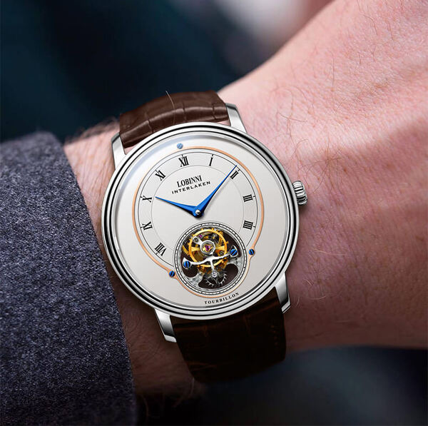Đồng hồ nam chính hãng LOBINNI Tourbillon L8882-2