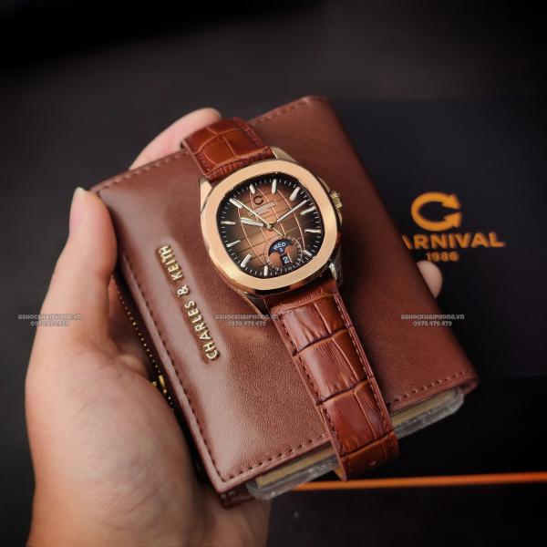 Đồng Hồ Nam Carnival Nam 8113G-VH-DD-N