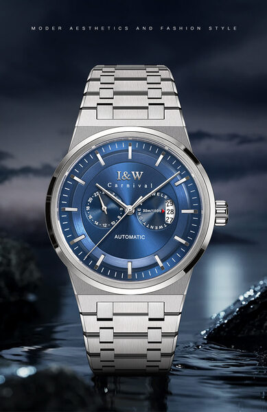 Đồng hồ nam chính hãng IW CARNIVAL IW55870G-2