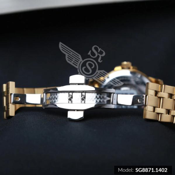 Đồng Hồ Nam Chính Hãng SRWATCH Automatic Open Heart SG8871.1402