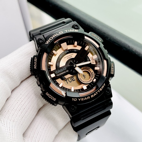 CASIO AEQ-110W-1A3 - QUÀ TẶNG TRỊ GIÁ 300K