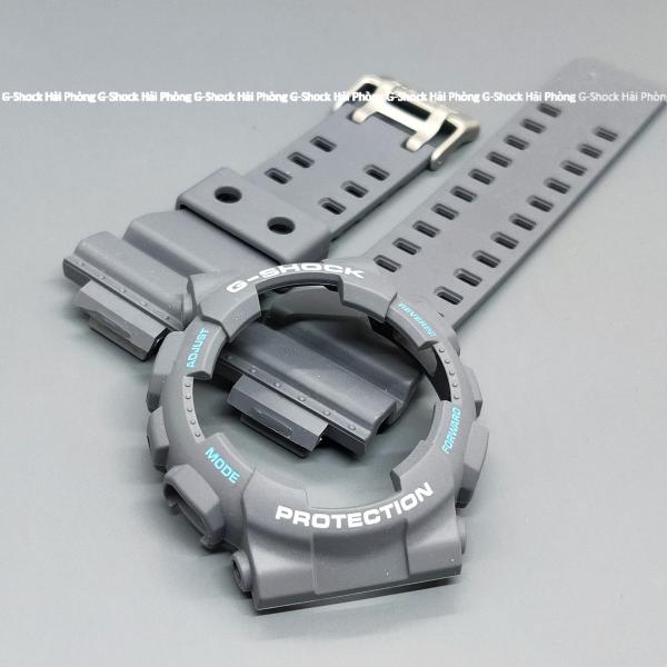 Bộ vỏ màu ghi xám nhẹ  chữ trắng xanh