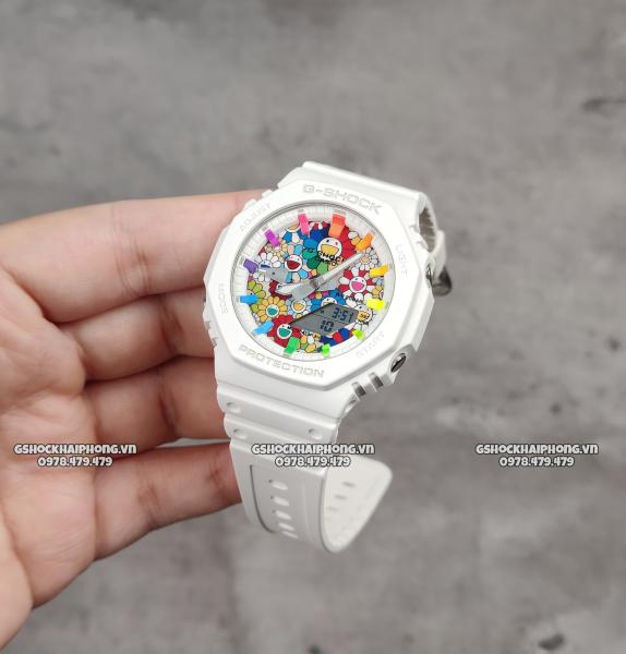 G-SHOCK GA2100 - RAINBOW HYPER COLOR X KAIKAI KIKI