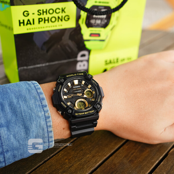 Đồng hồ Nam Chính hãng CASIO AEQ-120W-9A - Pin 10 năm