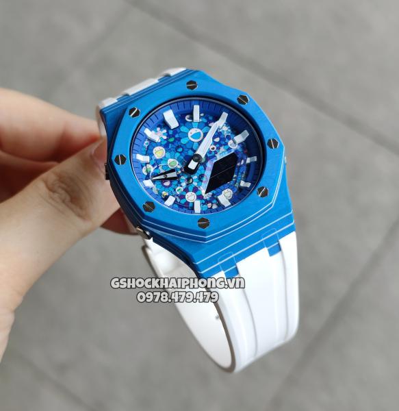 G-SHOCK GA-2100AP - CARBON FIBER X BLUE KAIKAIKIKI