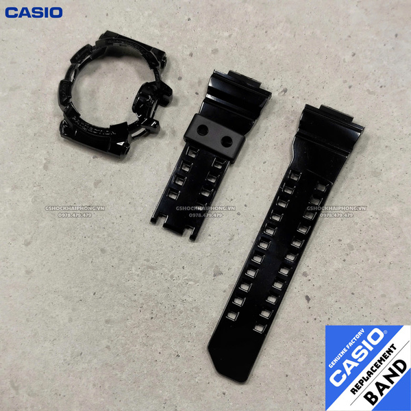 Bộ vỏ chính hãng G-SHOCK GBA-400 - Màu Đen Bóng