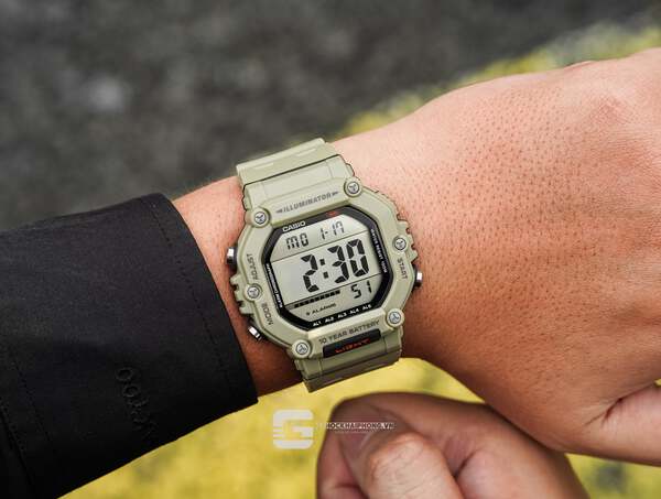 Đồng Hồ Nam Chính hãng Casio AE-1600H-5A - Pin 10 năm