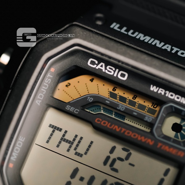 CASIO WS-1600H-1A -  QUÀ TẶNG TRỊ GIÁ 200K