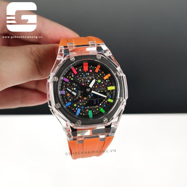 G-SHOCK GA-2100AP - Rainbow Hyper Color 