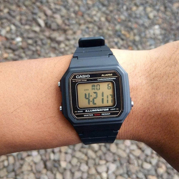 CASIO W-217H-9A  -  QUÀ TẶNG TRỊ GIÁ 200K