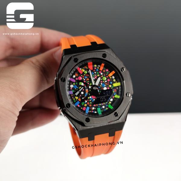 G-SHOCK GA-2100AP - Hyper Color Orange 02 