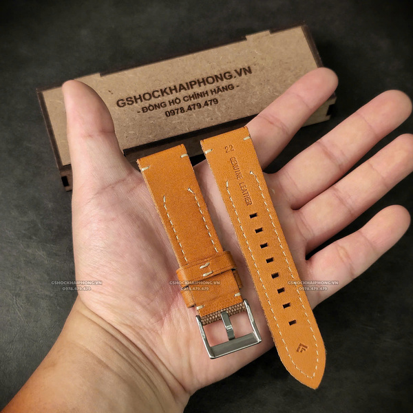 Dây da LEVIS - Màu Nâu - Size 20/22/24mm